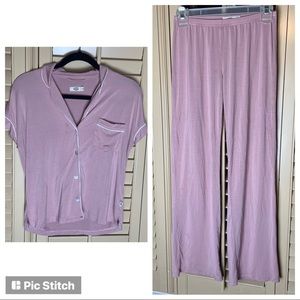 UGG Australia Lenon Light Purple/Pink Shirt & Pants Pajama Sleepwear Set